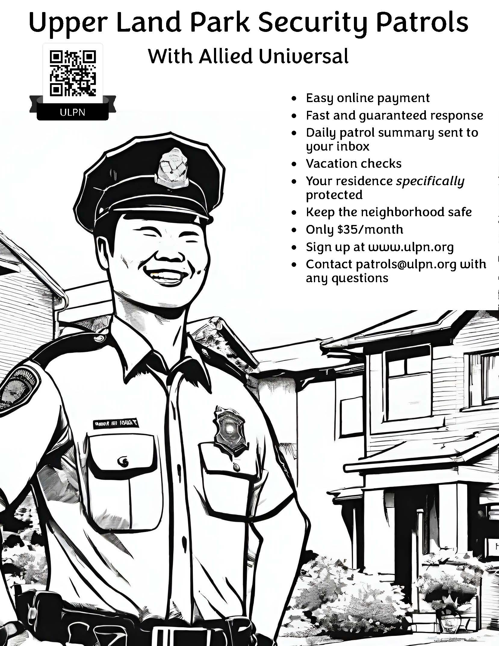 ULPN patrol flier